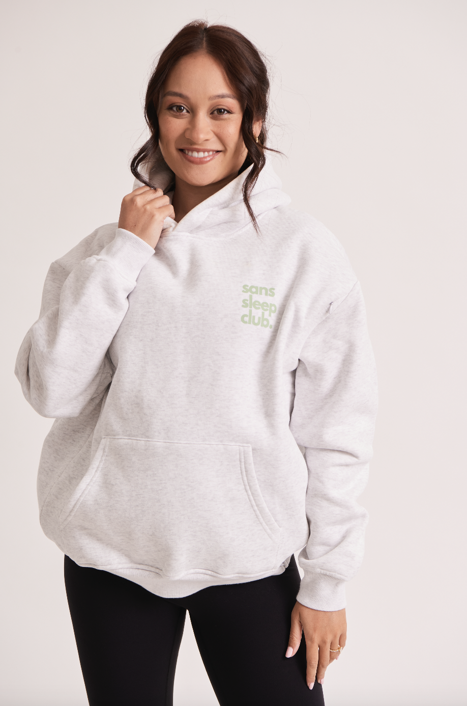 Marble Grey Breastfeeding Hoodie