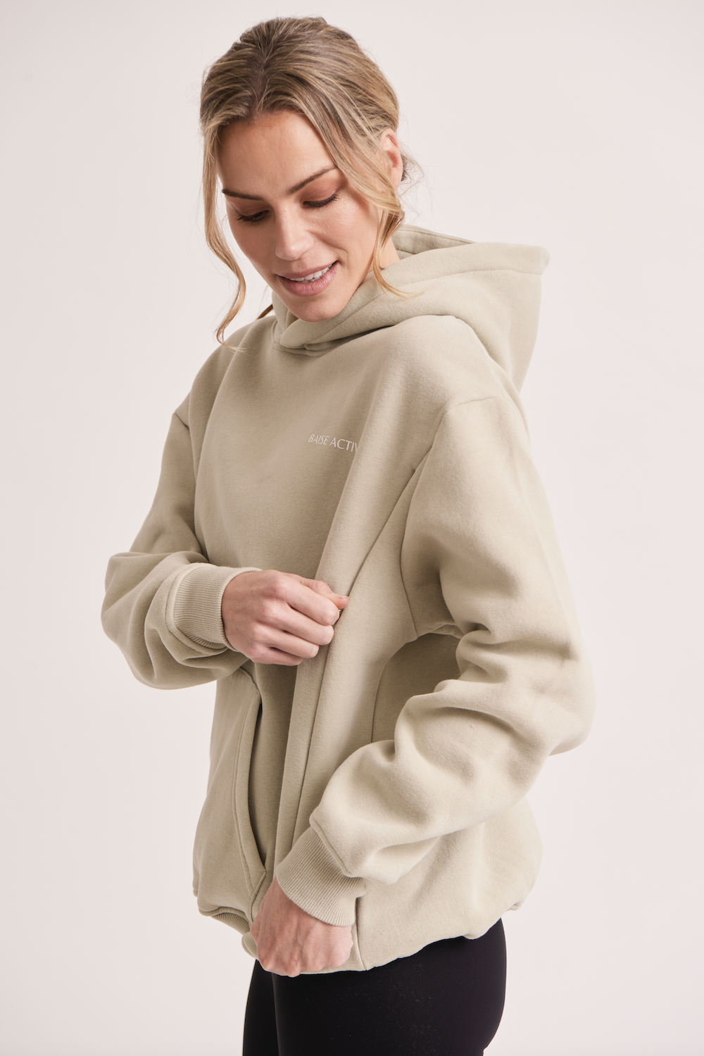 Sage Green Breastfeeding Hoodie