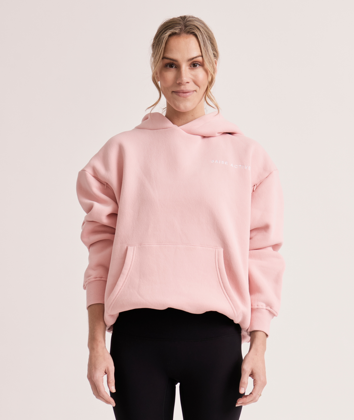 Baby Pink Breastfeeding Hoodie