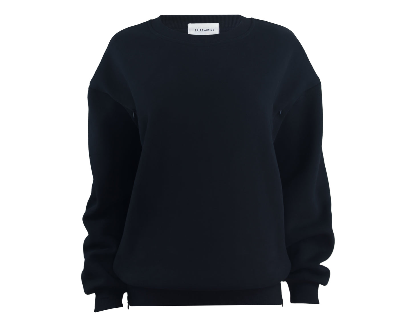 Navy Breastfeeding Crewneck