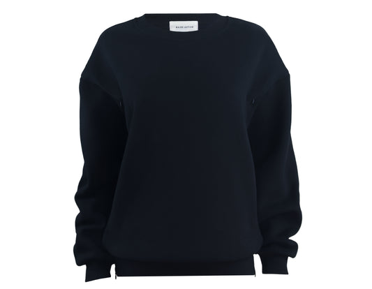 Navy Breastfeeding Crewneck